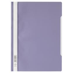Durable Polypropylene Clear View Folder Purple 50 Pack 2573-12