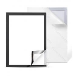 Pelltech A4 Black Display Frames with Magnetic Closure 2 Pack
