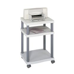 Safco Wave Desk Side Machine Stand Grey 1860GR