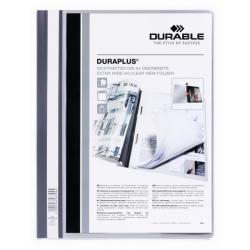 Durable Duraplus Folder A4 Grey 25 Pack 2579-10