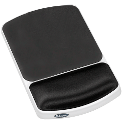 Fellowes Premium Gel Wrist Rest Mousepad Graphite 91741