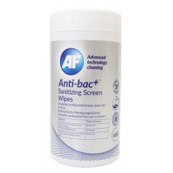 AF Antibacterial Sanitising Screen Wipes (Tub of 60)