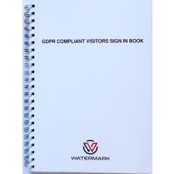 Watermark Creative GDPDR In Out Refill Visitors Book 1250 Entries
