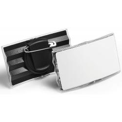 Durable Convex Name Badge with Combi Clip 25 Pack 8128-58