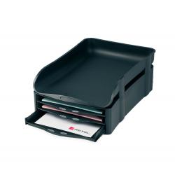 Rexel Agenda2 A4/Foolscap 55mm Letter Tray Charcoal