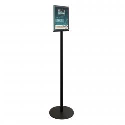 Deflecto Magnetic Double Sided Floor Standing Sign Holder