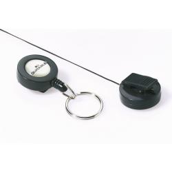 Durable Name Badge Reel with Key Ring 10 Pack 8222-58