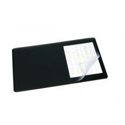 Durable Desk Mat With Overlay 40x53cm, Black 7202-01