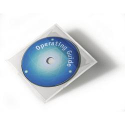Durable Pocket Adhesive CD Pocket 100 Pack 8280-19