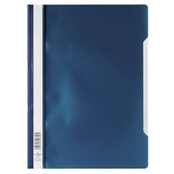 Durable Polypropylene Clear View Folder A4 Dark Blue 50 Pack 2573