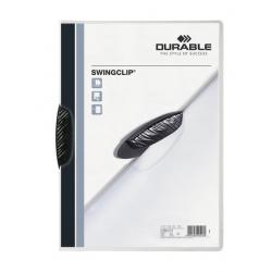 Durable Swingclip File A4 Black 25 Pack 2260-01