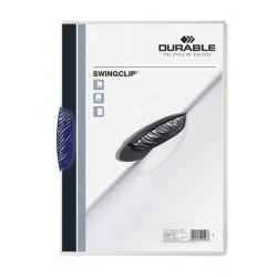 Durable Swingclip File A4 Dark Blue 25 Pack 2260-07