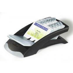 Durable Visifix Desk A-Z Index and Business Card Holder 2413-01