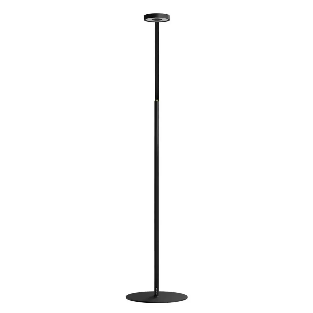 Durable LUCTRA Aluminium Floor LITE 3D Gesture Control Biologically Effective Light Floor Lamp Black - 928901