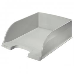 Leitz Plus Jumbo Letter Tray A4 Grey Pack of 4