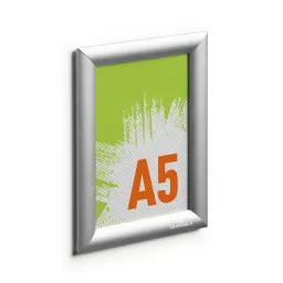 Durable Aluminium Snap Frame A5 Silver - 479523