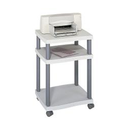 Safco Wave Desk Side Machine Stand Grey 1860GR Safco Wave Desk Side Machine Stand Grey 1860GR