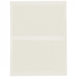 Pelltech Business Card Pockets Top Opening 95x60mm 100 Pack