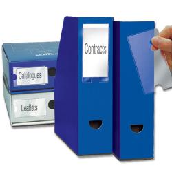 3L Self Adhesive Label Holders 35x102mm 12 Pack