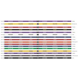 Watermark Creative Contractor Lanyards 15mm White on Blue Pack 10