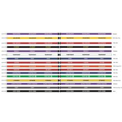 Watermark Creative Staff Lanyards 15mm White on Grey Pack 10