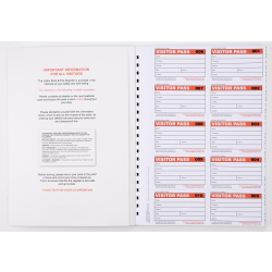 Visitors Book Refill 300 Fits Durable Visitors Book Cover