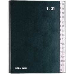 Durable Pagna Organiser 1-31 A4 or Bring Forward File Black P2432104