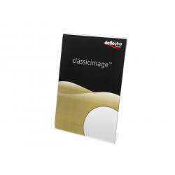 Deflecto A4 Portrait Slanted Sign Holder 47401