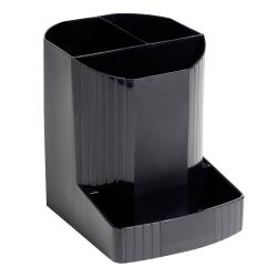 Exacompta ECOBlack Mini Octo Recycled Pen Pot 123x90x110mm