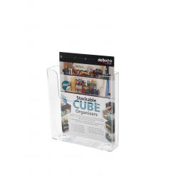 Deflecto A4 Portrait Flat Back Literature Holder 76401