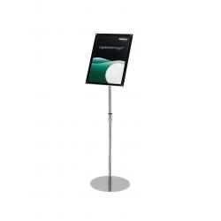 Deflecto A3 Bevelled Edge Floor Standing Sign Holder Black