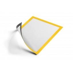 Durable DURAFRAME Magnetic A4 Yellow (Pack 5) - 486904
