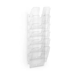 Durable FLEXIPLUS 6 A4 Portrait Literature Holder Transparent - 1700008401