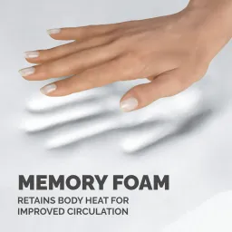 Fellowes Memory Foam Keyboard Wrist Rest Black 91782