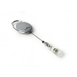 Durable Badge Reel Style 10 Pack Grey 8324-10