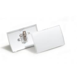 Durable Click Fold Name Badge Combi Clip 40x75mm 8211-19