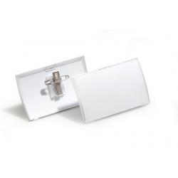 Durable Click Fold Name Badge Combi Clip 54x90mm 25 Pack 8214-19