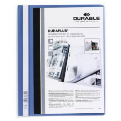 Durable Duraplus Folder A4 Blue 25 Pack 2579-06