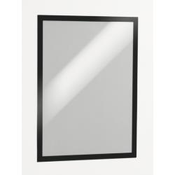 Durable Duraframe Magnetic Frames A3 Black 2 Pack 4873-01