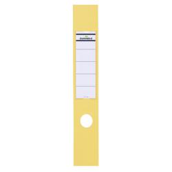 Durable Ordofix Spine Labels 60mm Wide Yellow 8090-04