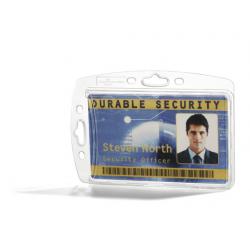 Durable Enclosed Proximity Card Holder No Clip 50 Pack, 999108012