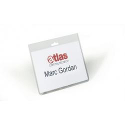 Durable Security Badge without Clip 60x90mm 20 Pack 8135-19