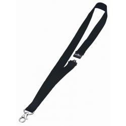 Durable Badge Lanyard 20mm Black 10 Pack 8137-01 Durable Badge Lanyard 20mm Black 10 Pack 8137-01
