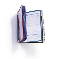 Durable Vario Wall Literature Display Unit 10 Complete 5567-00
