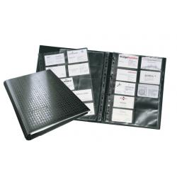 Durable Visifix A4 Centium Business Card Album Binder 2409-01