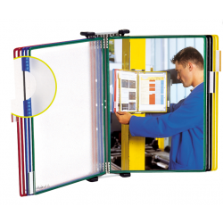 Tarifold A3 Wall Unit with 10 Black Pockets TAA413107