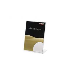 Deflecto Portrait Stand-up Sign Holder A7