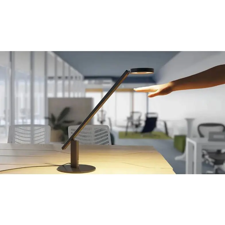 Durable LUCTRA Aluminium Table LITE 3D Gesture Control Biologically Effective Light Desk Lamp Black - 921301 Durable LUCTRA Aluminium Table LITE 3D Gesture Control Biologically Effective Light Desk Lamp Black - 921301